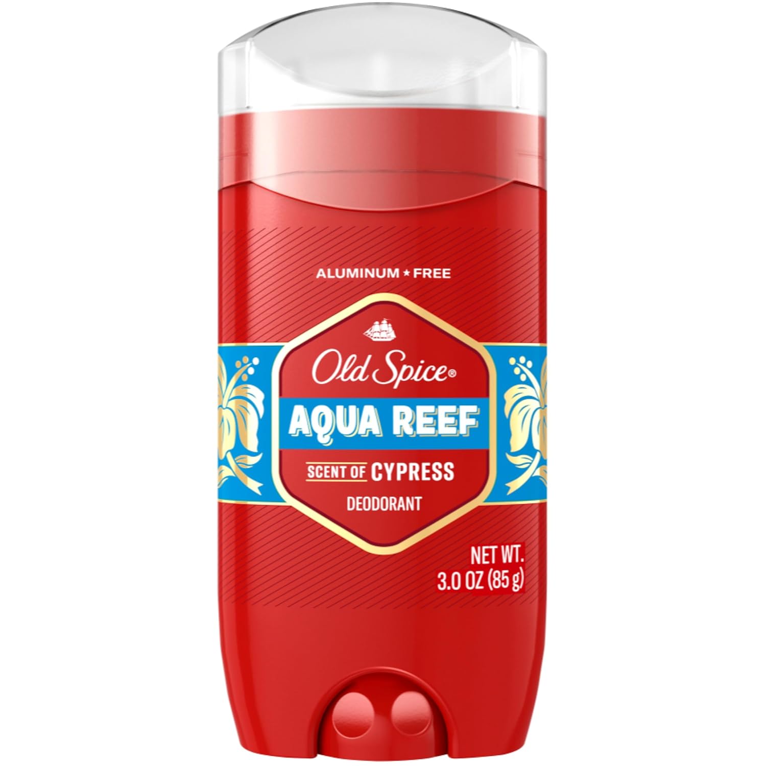Old Spice Red Zone Collection Aqua Reef Scent Men's Deodorant 3 Oz Pack of 4