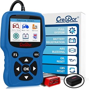 Creator C420 OBD2 Code Reader Fit for BMW Mini EPB ABS SRS DPF Oil Reset Multi System Scan Tool with Battery Registration OBDII Scanner Diagnostic Scan Tool