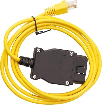 Enet RJ45 كابل،كابل إيثرنت RJ45 إيثرنت موصل أدوات لواجهات OBDII كابل سيارة التشخيص الترميز