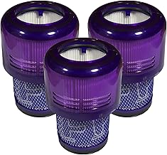 Comedes Filter for Dyson V12 Vacuum Cleaner, HEPA Big Filter, Washable, Can Be Used Instead of Dyson Filter 971517-01