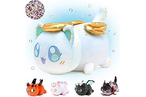 MeeMows Series 5 Angel Cat Plush: Embrace Comfort and Embellishment