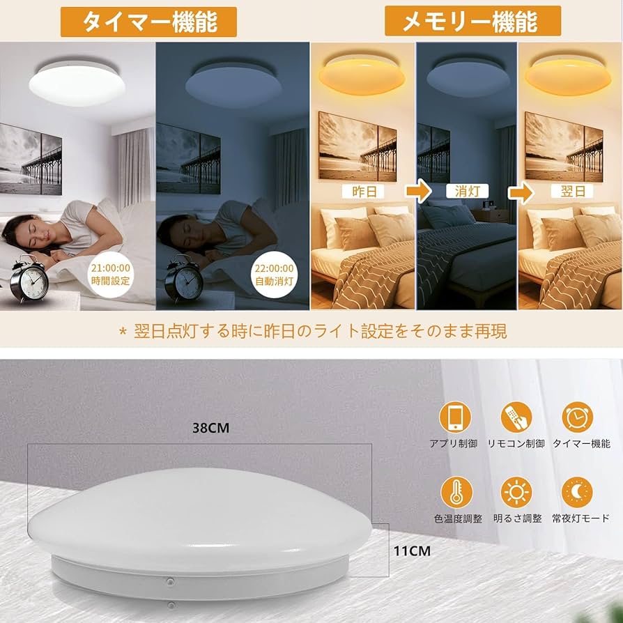 LED シーリングライト 6/8畳 40W alexa対応 音声制御 Bluet LED シーリングライト 6/8畳 40W alexa対応 音声制御 Bluet