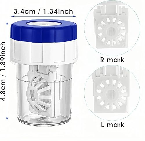 Miniatura 2 de 5 paquetes de limpiador de lentes de contacto para viajes a casa