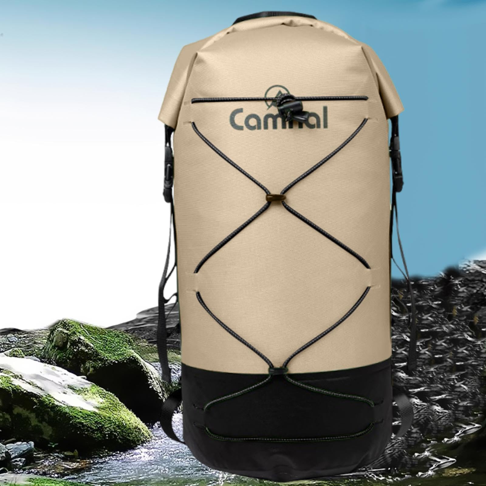 Qianly Bolsa Impermeable de 20 litros, Kayak, Natación Y Excursiones.