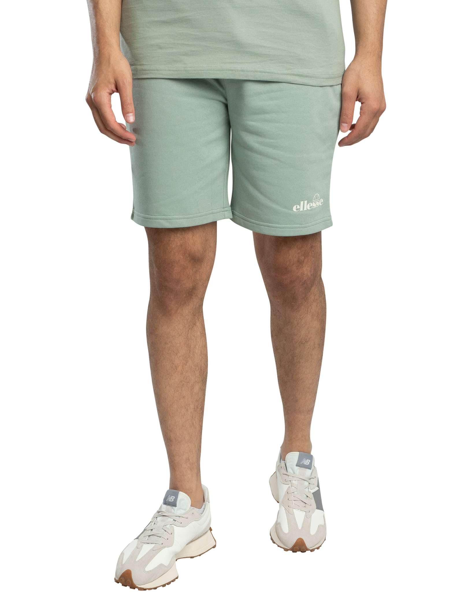 Ellesse Men's Molla Sweat Shorts, Green, M