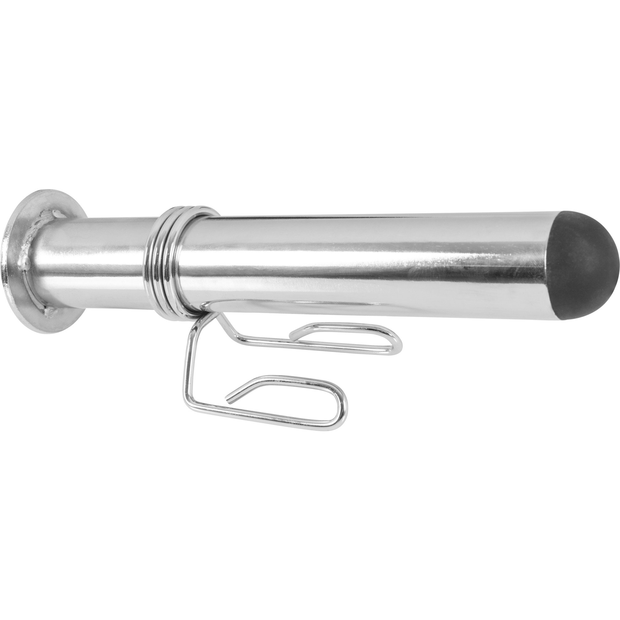 Gorilla Sports® Manchon Adaptateur - Olympique Ø 50mm, pour Barres/Haltères Ø 30mm de Diamètre, avec 2 Fermetures à Ressort, Chromé - Adaptateur d'Accessoires, Equipement de Fitness, Musculation, Gym