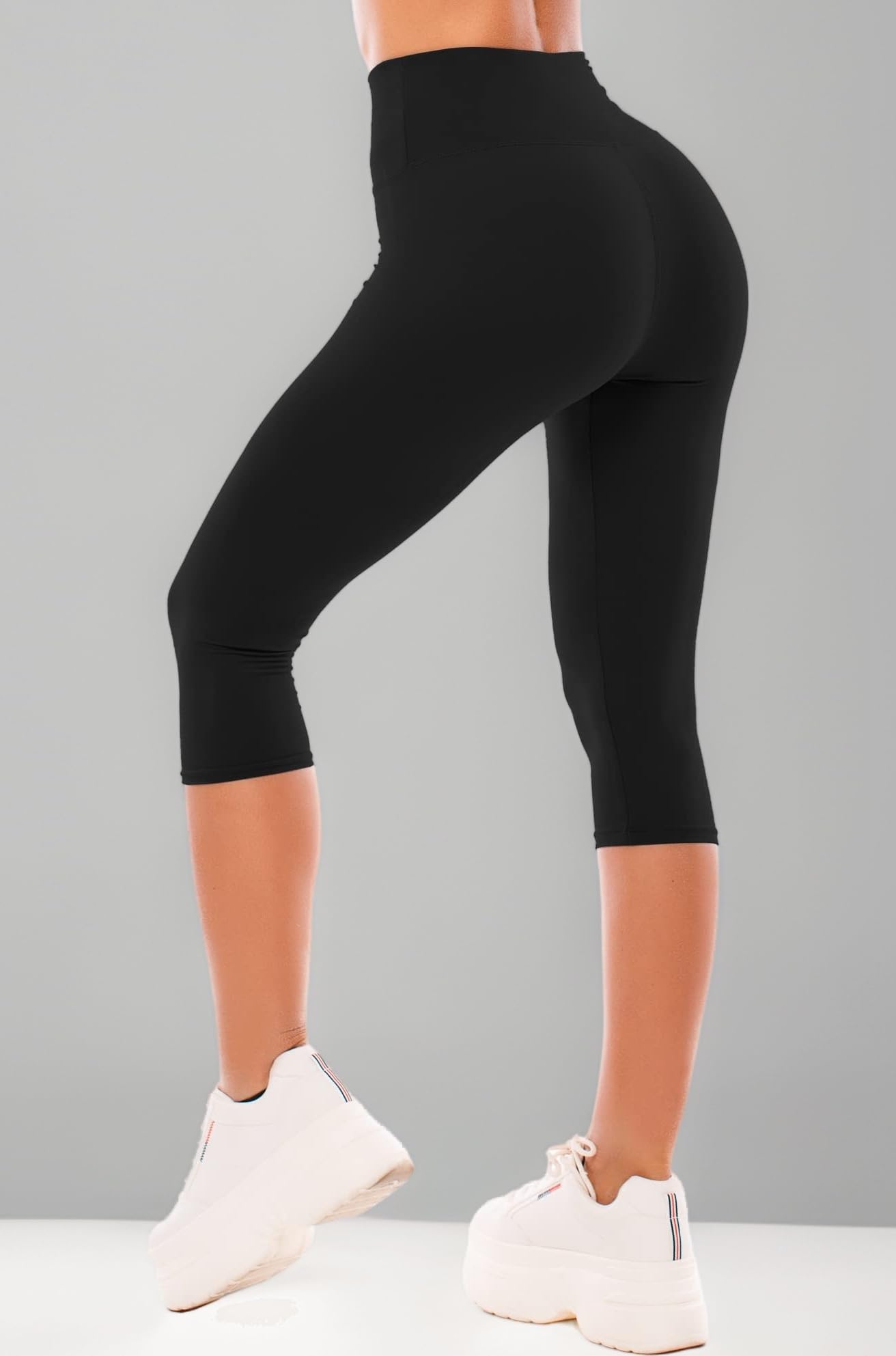 SINOPHANT High Waisted Leggings for Women - Full Length & Capri Buttery Soft Yoga Pants for Workout Athletic