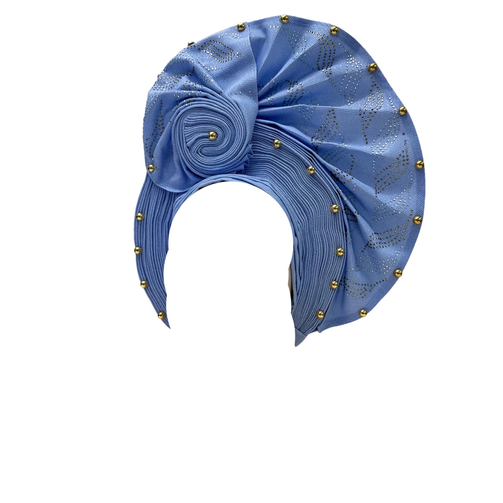 Turbante de boda nigeriano, turbante africano, para mujer, turbante nigeriano