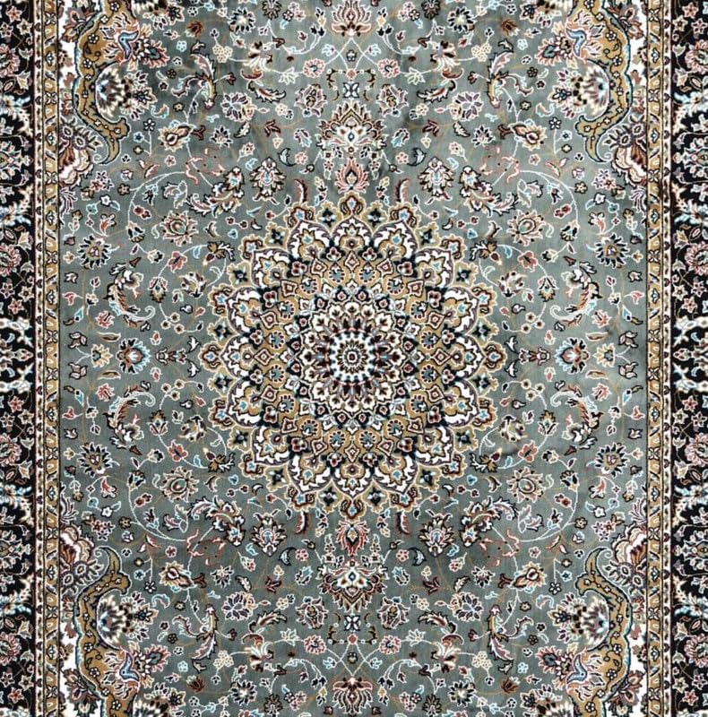 Image of Luxury Silk Carpet 2 x 6 FEET for Living Room or Bedroom, Made with Premium Silk, Perfect for Elegant Interiors Comfort and Timeless Design