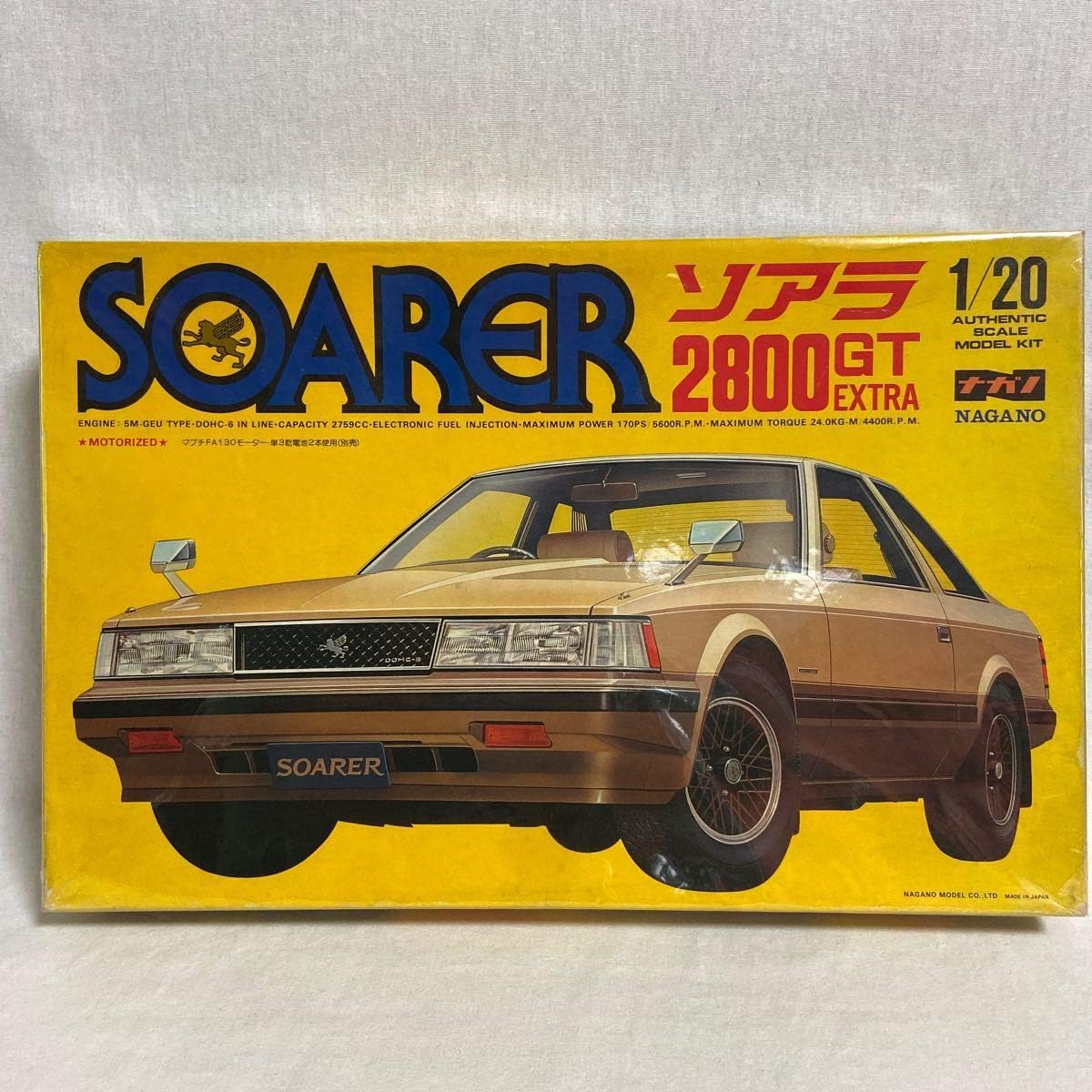 1/20 トヨタ・ソアラ2800GT BANDAI トヨタ ソアラ 2800GT-EXTRA 1⁄20