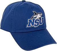 Vista 1 de Desert Cactus Nova Southeastern University Baseball Hat NSU Sharks Brimmed Embroidered Cap Adjustable Cloth Strap Adult