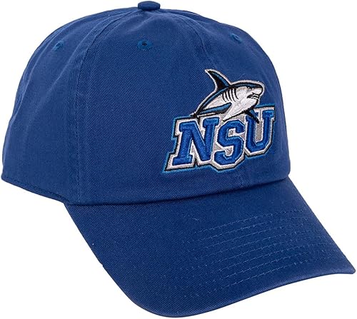 Desert Cactus Nova Southeastern University Baseball Hat NSU Sharks Brimmed Embroidered Cap Adjustable Cloth Strap Adult