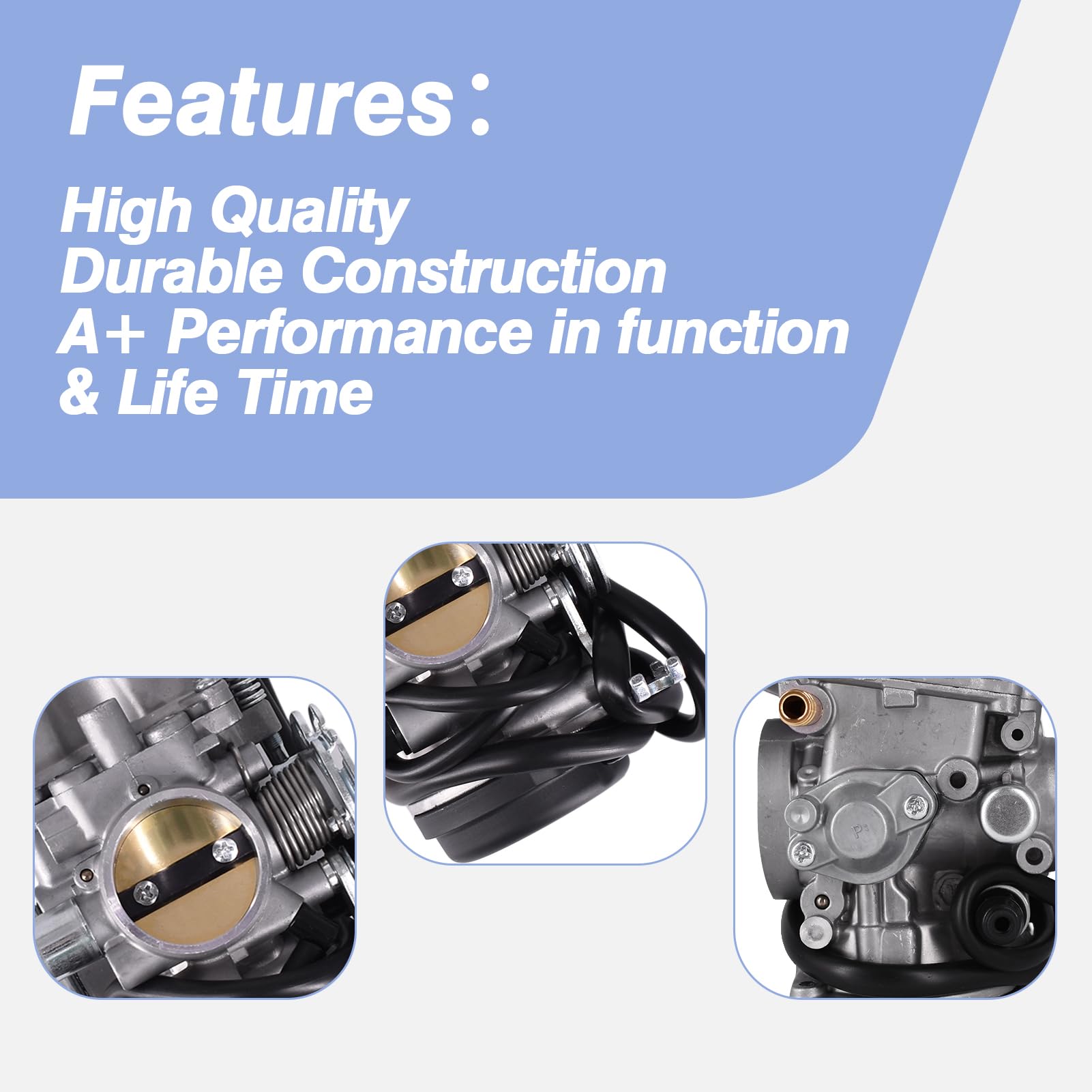 Tlily 2X Elementi Filtro Aria Moto Per GZ250 Marauder 250 1999-2015 GZ125 13780-13F00