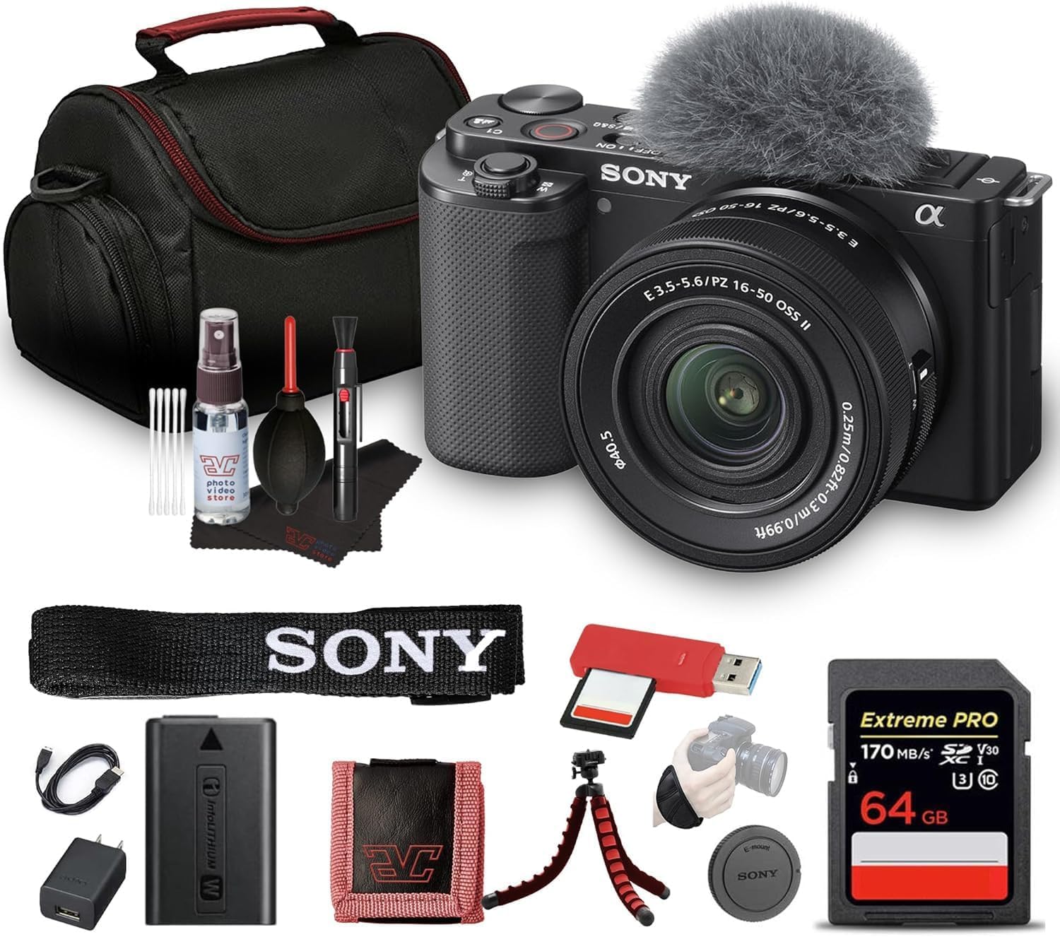 Amazon.com : Sony ZV-E10 Mirrorless Camera Kit with 16-50mm II