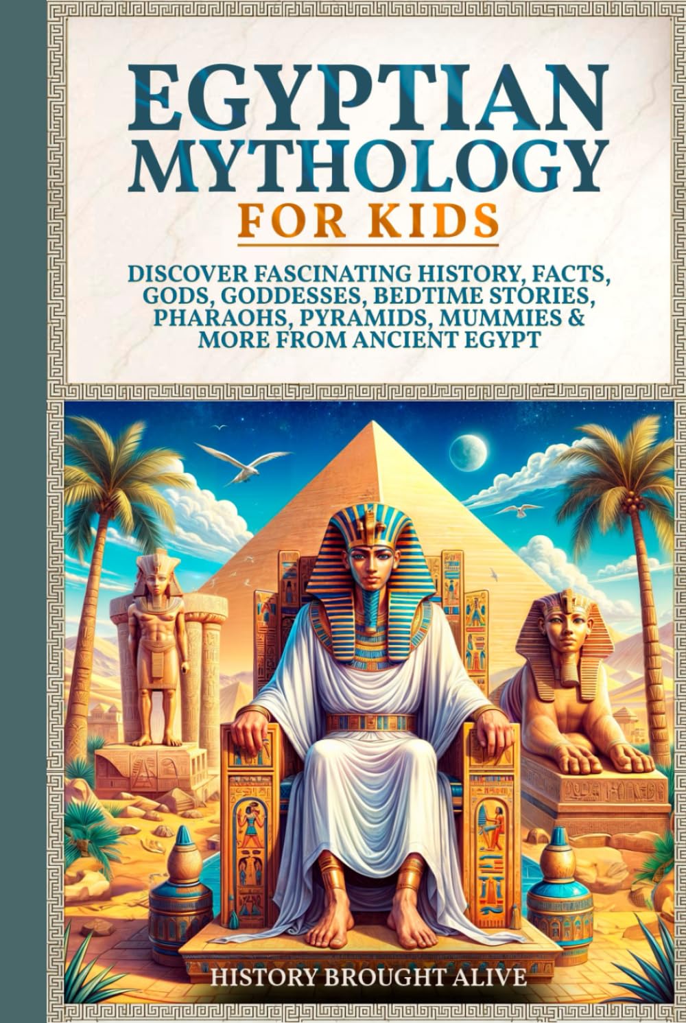 Egyptian Mythology For Kids: Discover Fascinating History, Facts, Gods, Goddesses, Bedtime Stories, Pharaohs, Pyramids, Mummies & More from Ancient Egypt