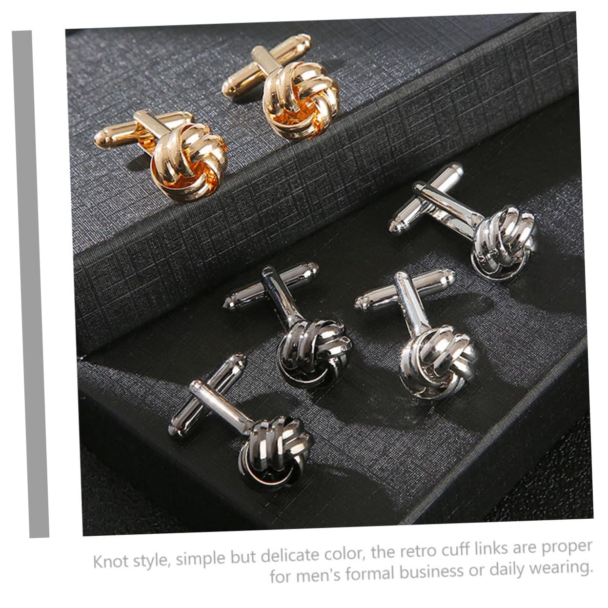 FOMIYES Gemelos Camisa Campo De Golf Brazalete Manga Accesorios De Traje De Hombre Hombres Accesorios Joyas Enlaces Accesorios De Traje De Los Hombres Aleación
