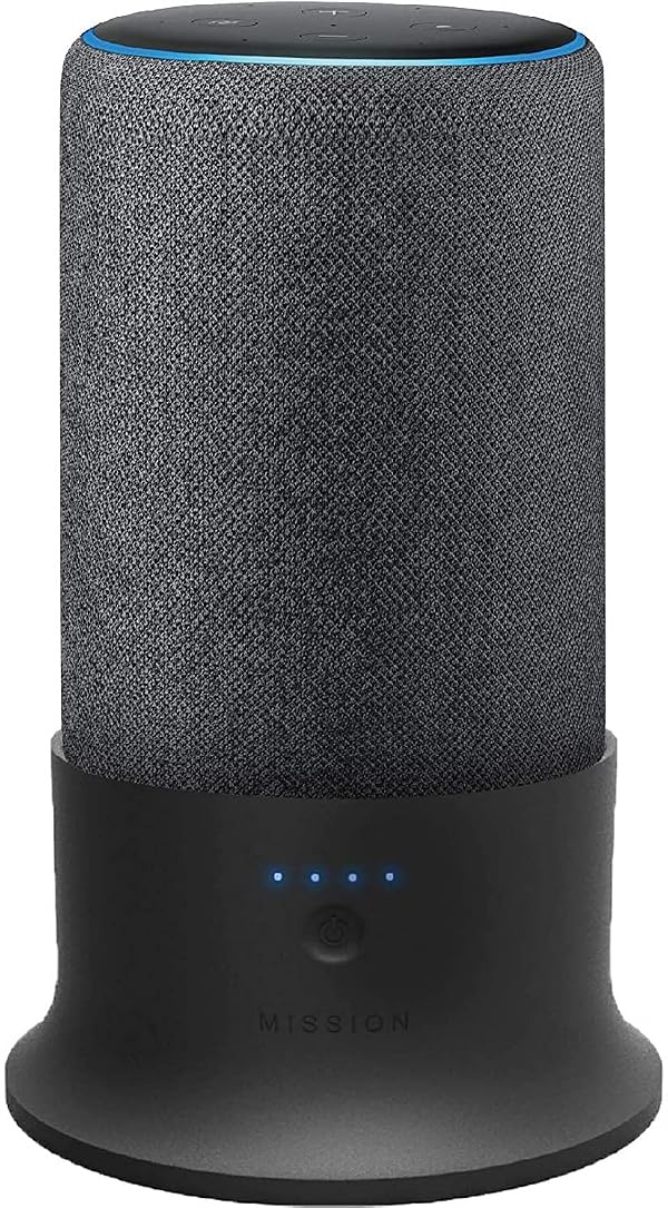 Mission Battery Base for Amazon Echo Plus (2nd Generation) by Mission Cables - Used condition - US$39.77