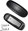 MySit Office Chair Armrest Replacement Arm Pads Univeral 4 Mounting Hole (Set of 2) Black