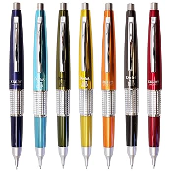 Pentel ケリー0.5mm 限定色4本セット ぺんてる 万年CIL KERRY 限定色 シャープペンシル 0.5mm – 文化