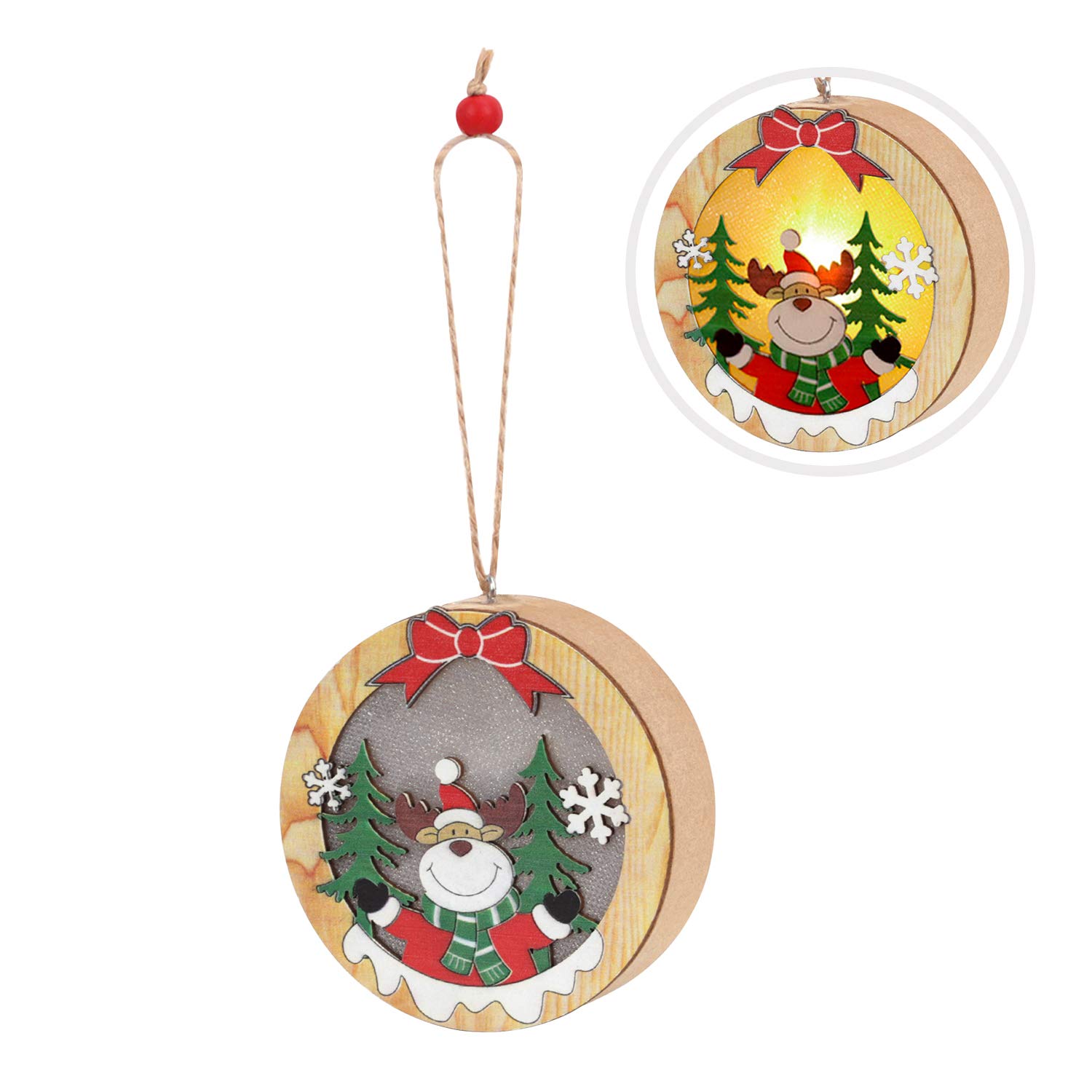 Amazon.co.jp: クリスマスツリー吊り下げオーナメント ペンダント