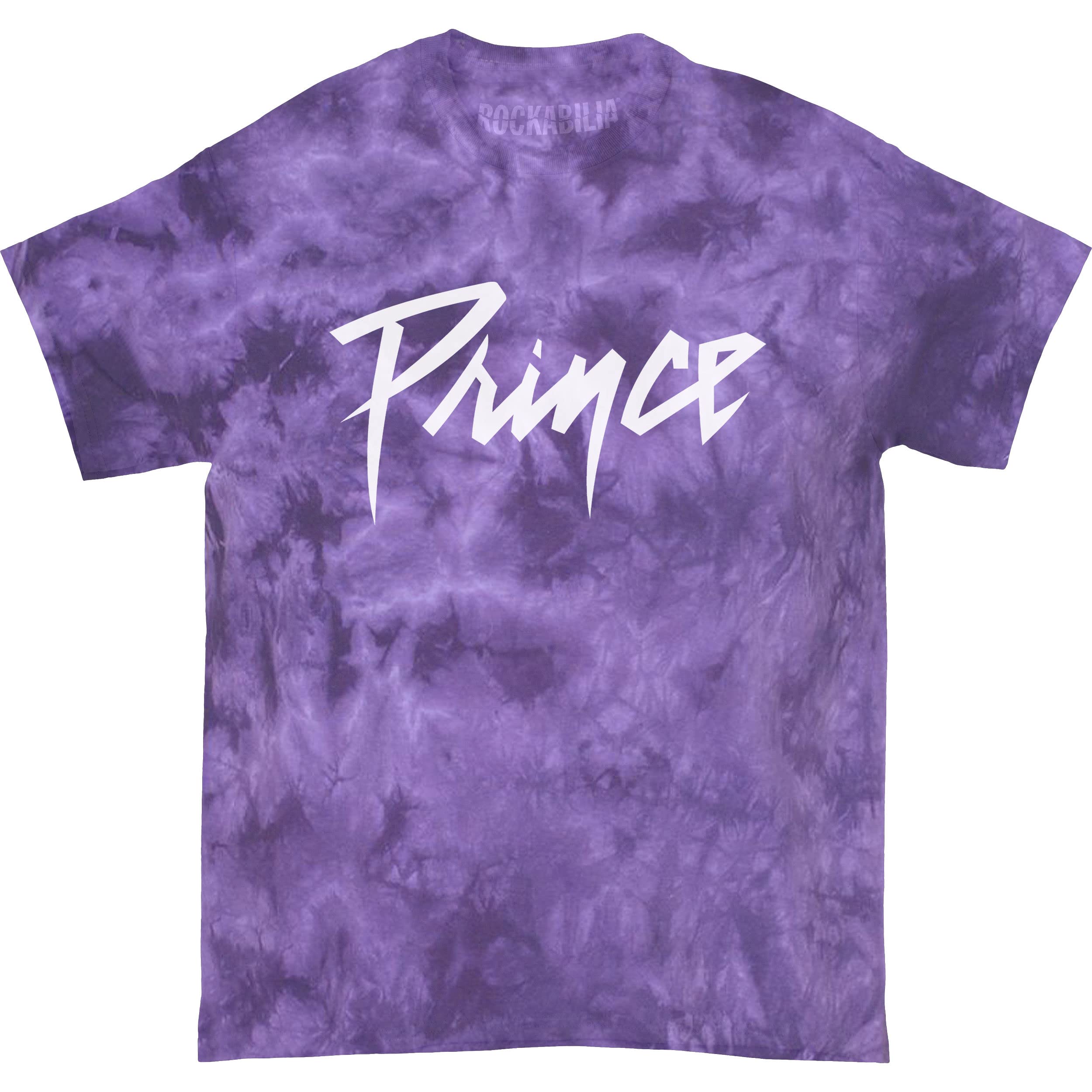 Prince T Shirt Purple Rain Track List Official Unisex Dip Dye Purple XXL