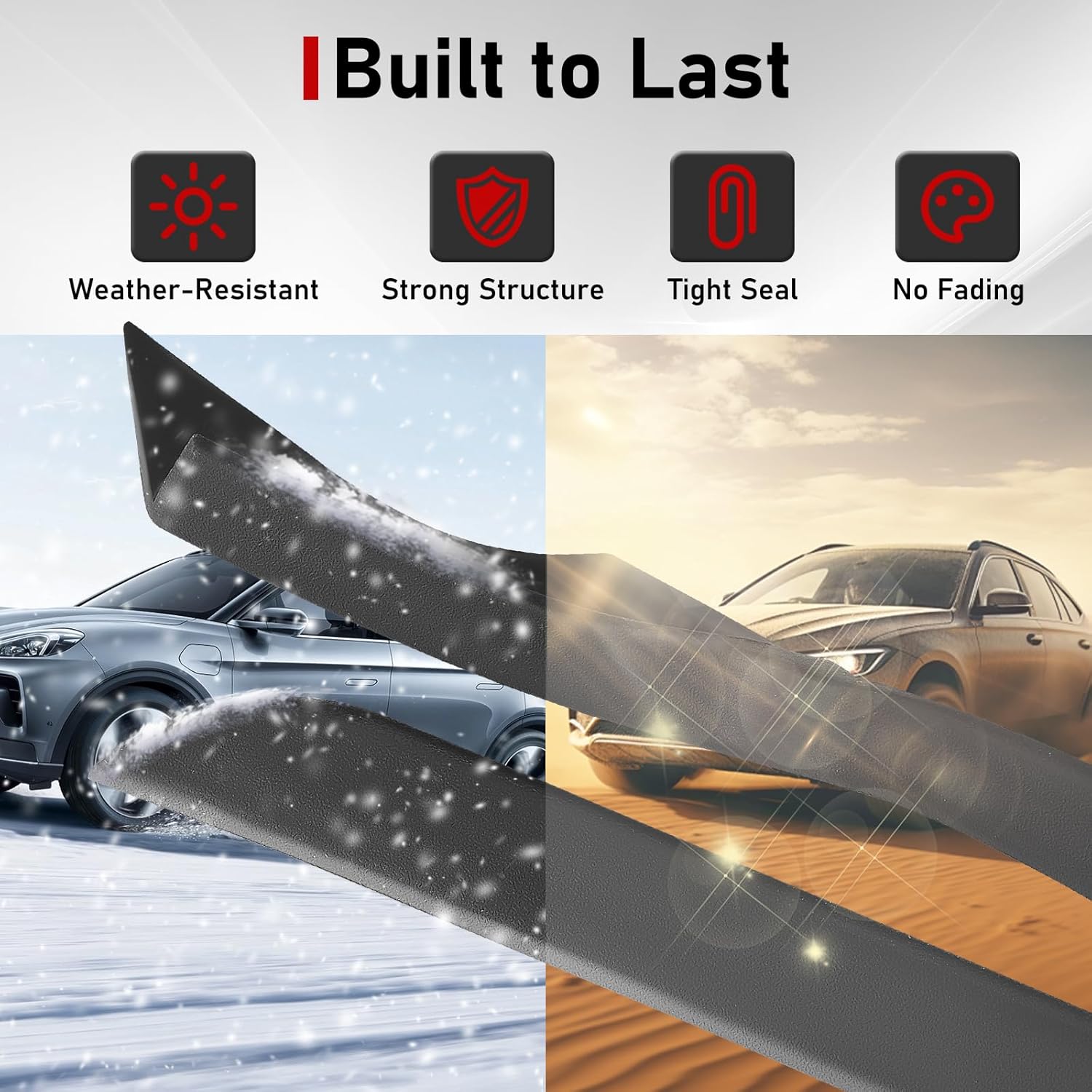 A Pillar Windshield Trim Molding Compatible with Ford Fiesta 2011 2012 2013 2014 2015 2016 2017 2018 2019, Outer Window A-Pillar Trim Panel AE83 5403194-AE AE83 5403194-AF, 1 Pair