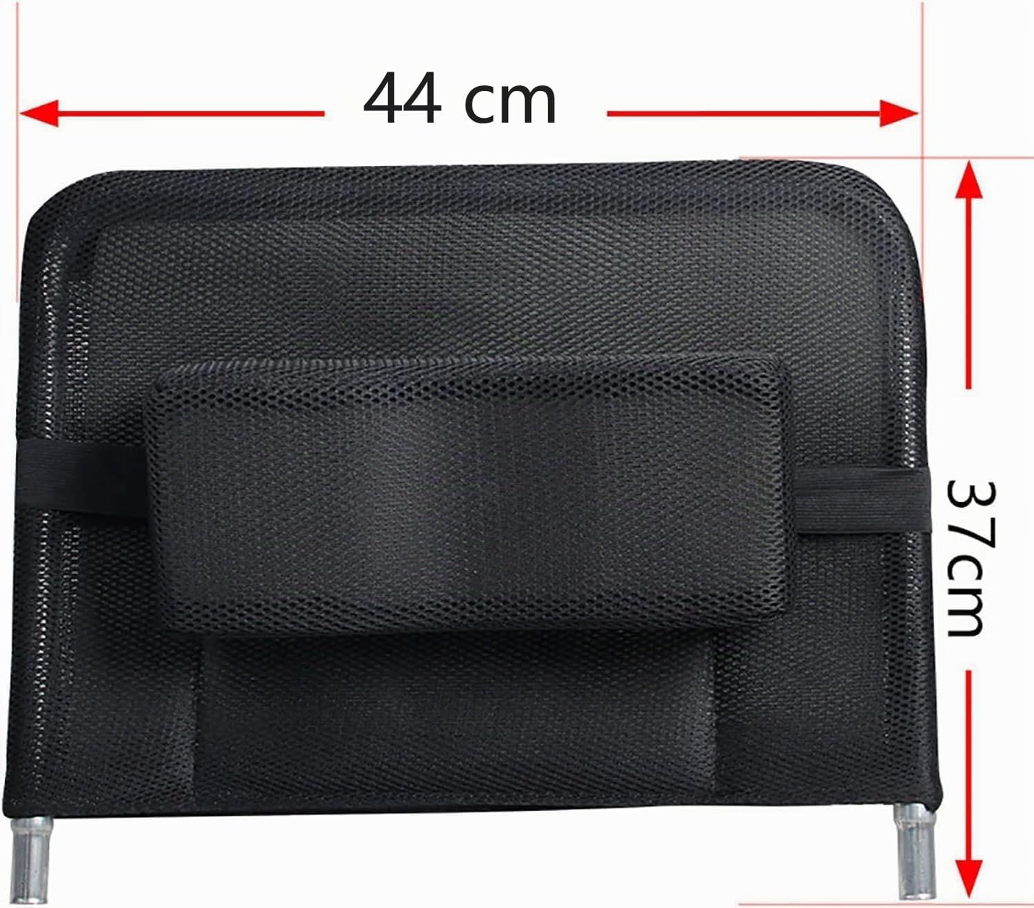 Poggiatesta per sedia a rotelle Supporto per il collo, Cuscino per la testa portatile Schienale con imbottitura leggera rimovibile Accessori per sedie a rotelle universali per 16"-20"