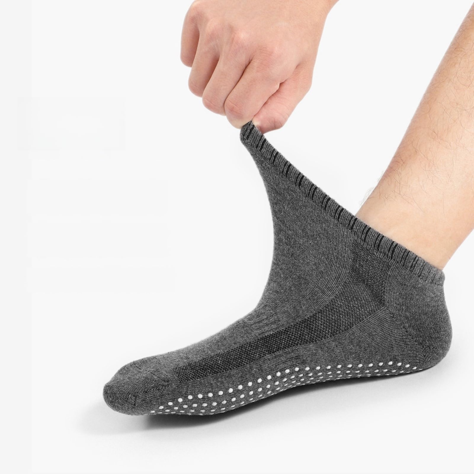 svlftecon Unisex Yoga Pilates Socks with Grips Non Slip Athletic Series 8