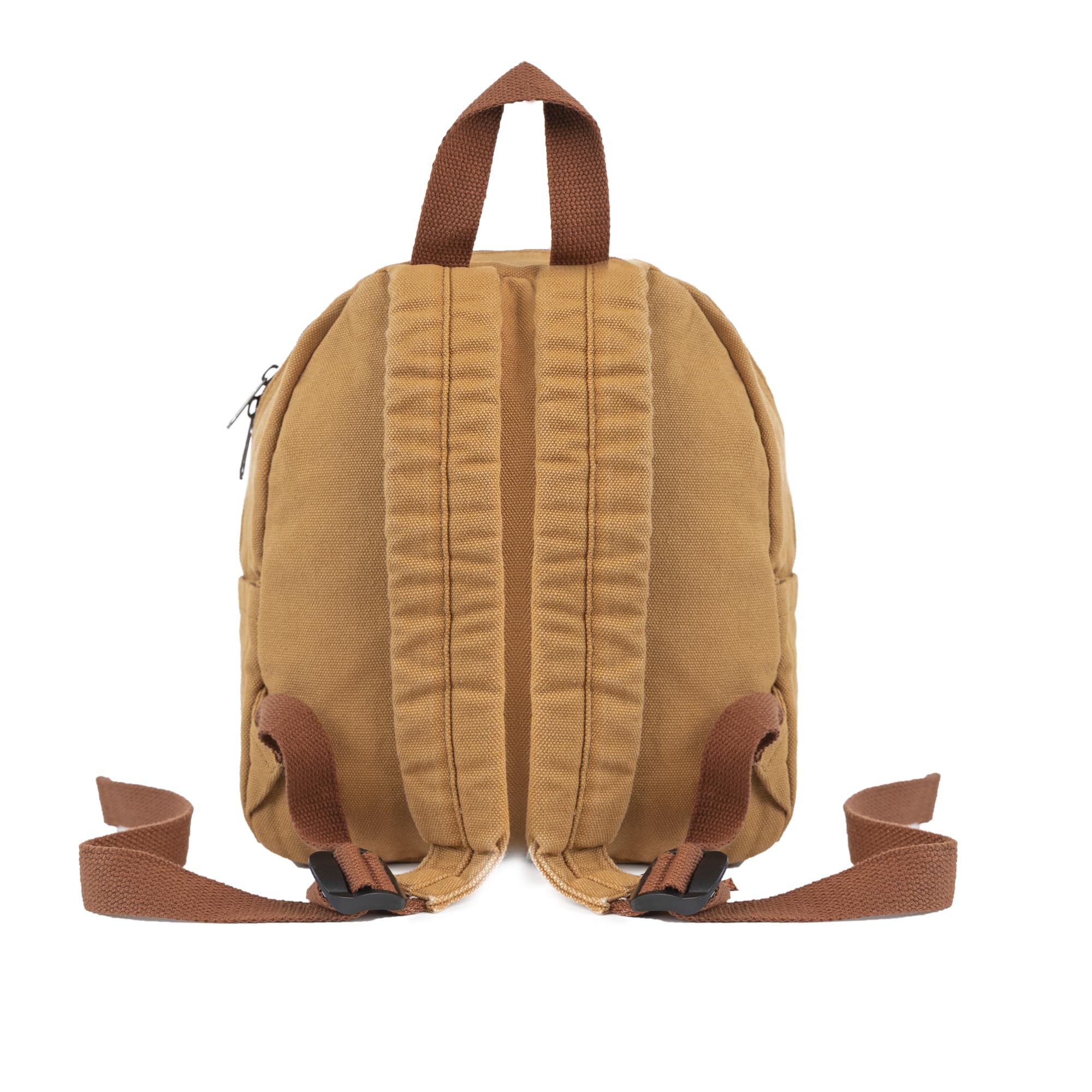 MT WORLD Personalized Mini Canvas Toddler Backpack - Custom Monogram Infant Vintage Backpack