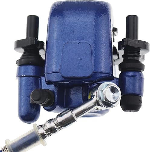 Miniatura 24 de PRO BAT ATV Quad Freno trasero Asamblea cilindro maestro pinza disco rotor con pastilla de freno para 50cc 90cc 110cc 125cc chino 4 ruedas Negro