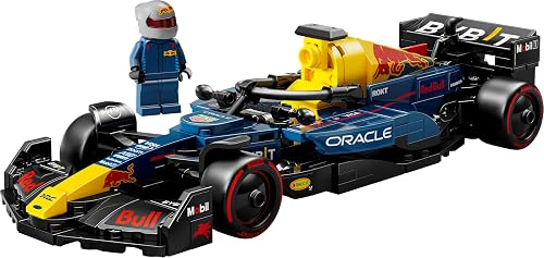 LEGO Speed Champions Oracle Red Bull Racing RB20 F1 Race Car Model with a Collectible Formula 1 Driver Minifigure - Display Set for Adult Motorsport & Racing Fans 77243 - 10