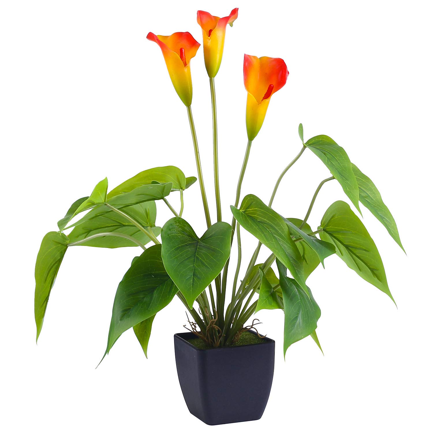 Artificial Poinsettia Potted Plants Decor For You