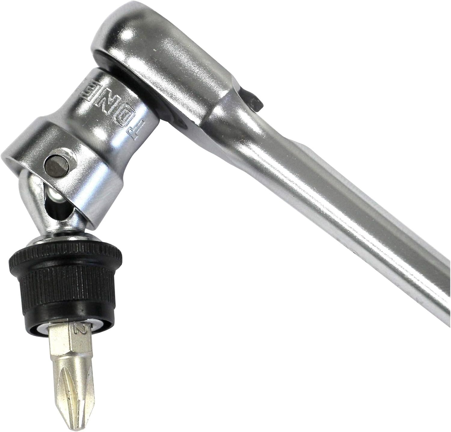 TONE Ball Joint Bit Adapter 2BJT 1/4" Inch Drive 1/4" Hex Shank Bit