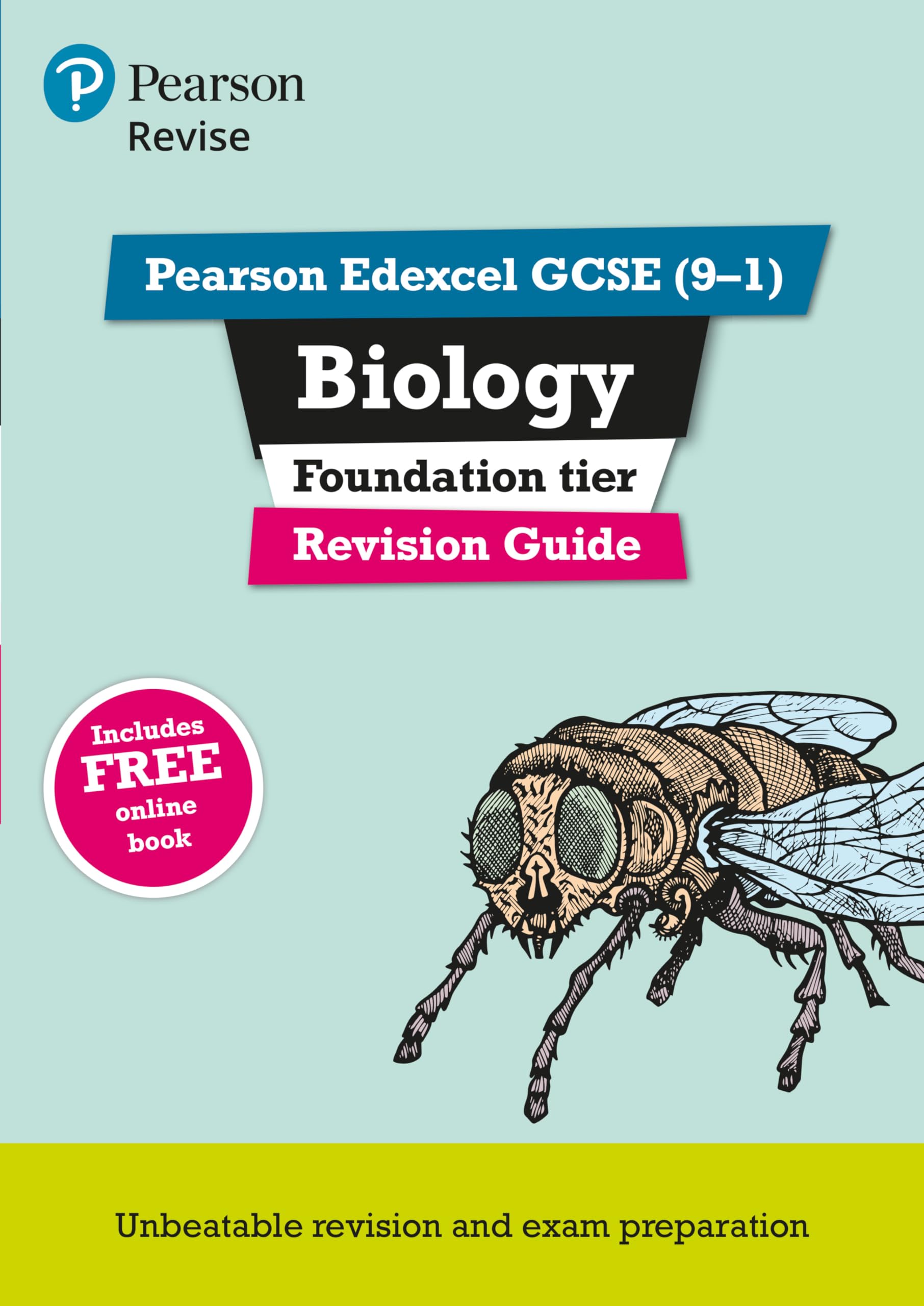 Pearson REVISE Edexcel GCSE Biology Foundation Revision Guide by Pauline Lowrie