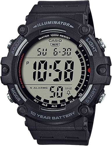 Casio Reloj digital de acero inoxidable17