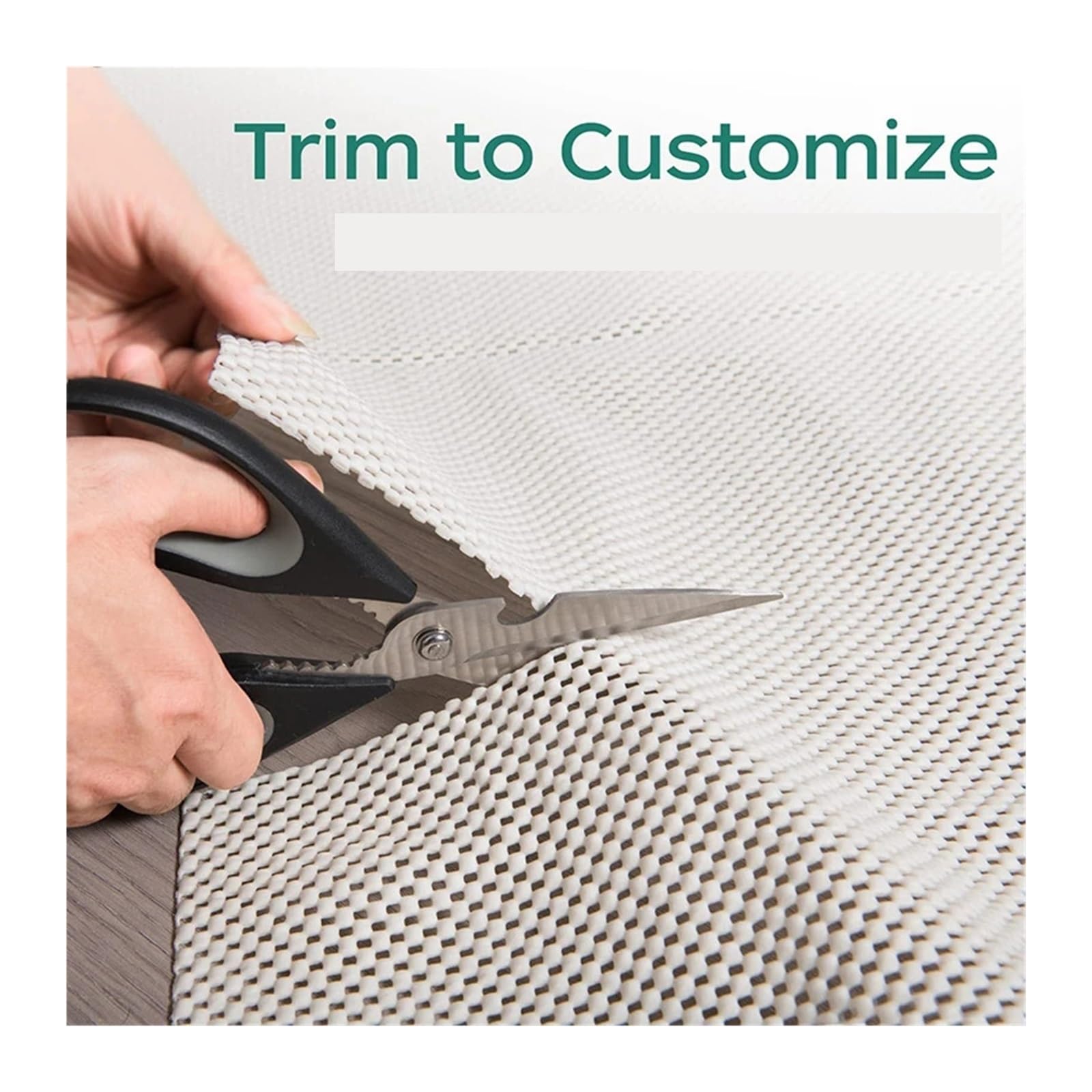 Antideslizante para Alfombras Non Slip Rug Pad PVC Carpet Sheet Anti-Skid Met
