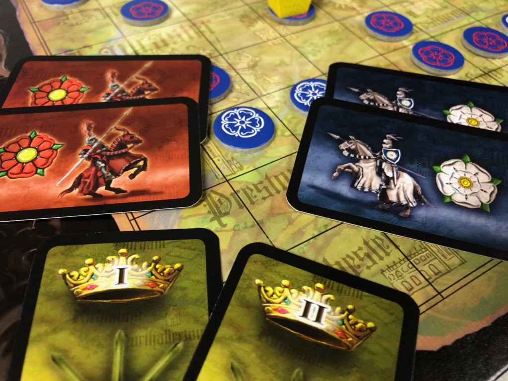 The Rose King Board Game | Classic 2 Player Kosmos Game | Award Winning Designer Dirk Henn