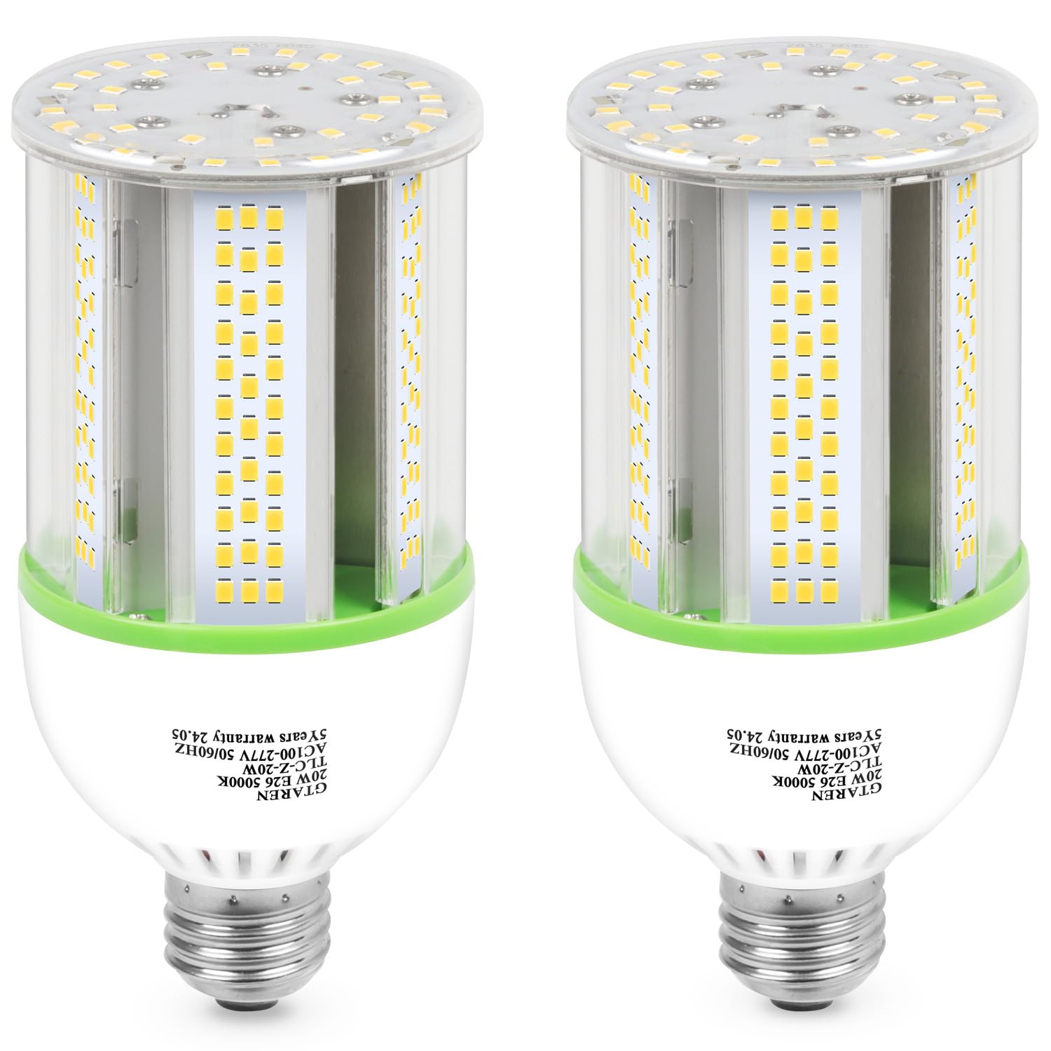 GTAREN E26 LED Bulb, 20W LED Corn Light Bulb, 200W Equivalent