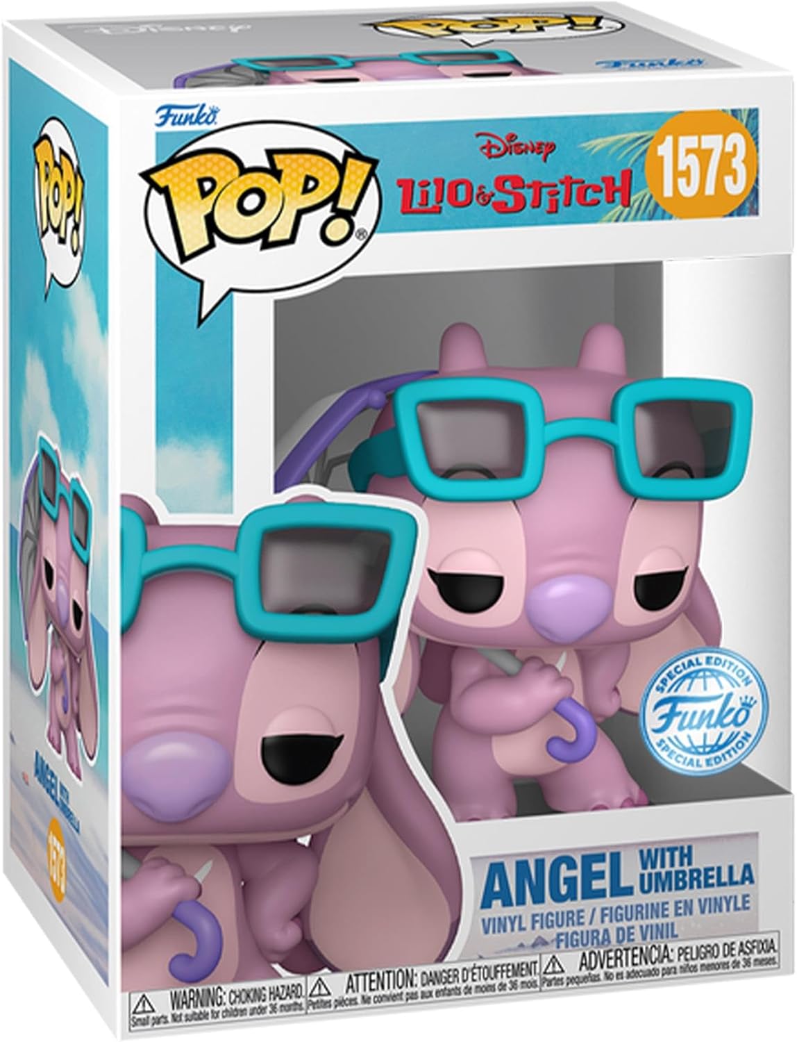 Funko Angel w/Umbrella (Lilo & Stitch) Disney Pop! Specialty Series