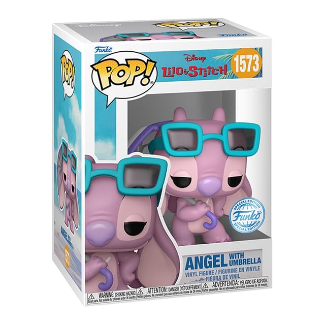 Foto 3 de 5 de Funko Figura de Vinilo Pop! Lilo y Stitch Angel con Paraguas