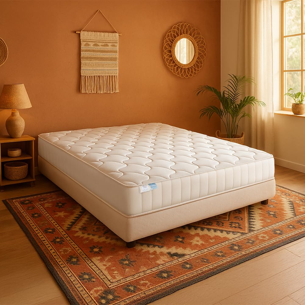 Farmarelax Materasso Memory Matrimoniale 160x190, Altezza 20 cm, Made in Italy, Ortopedico, Alleviamento dei punti di pressione, Anallergico e Antiacaro, Top Soft Memory