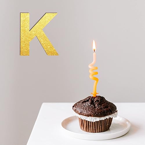 Miniatura 6 de Letra K de madera de 12 pulgadas de grosor, letra de madera grande sin terminar de 14 de pulgada de grosor para manualidades, decoración de pared