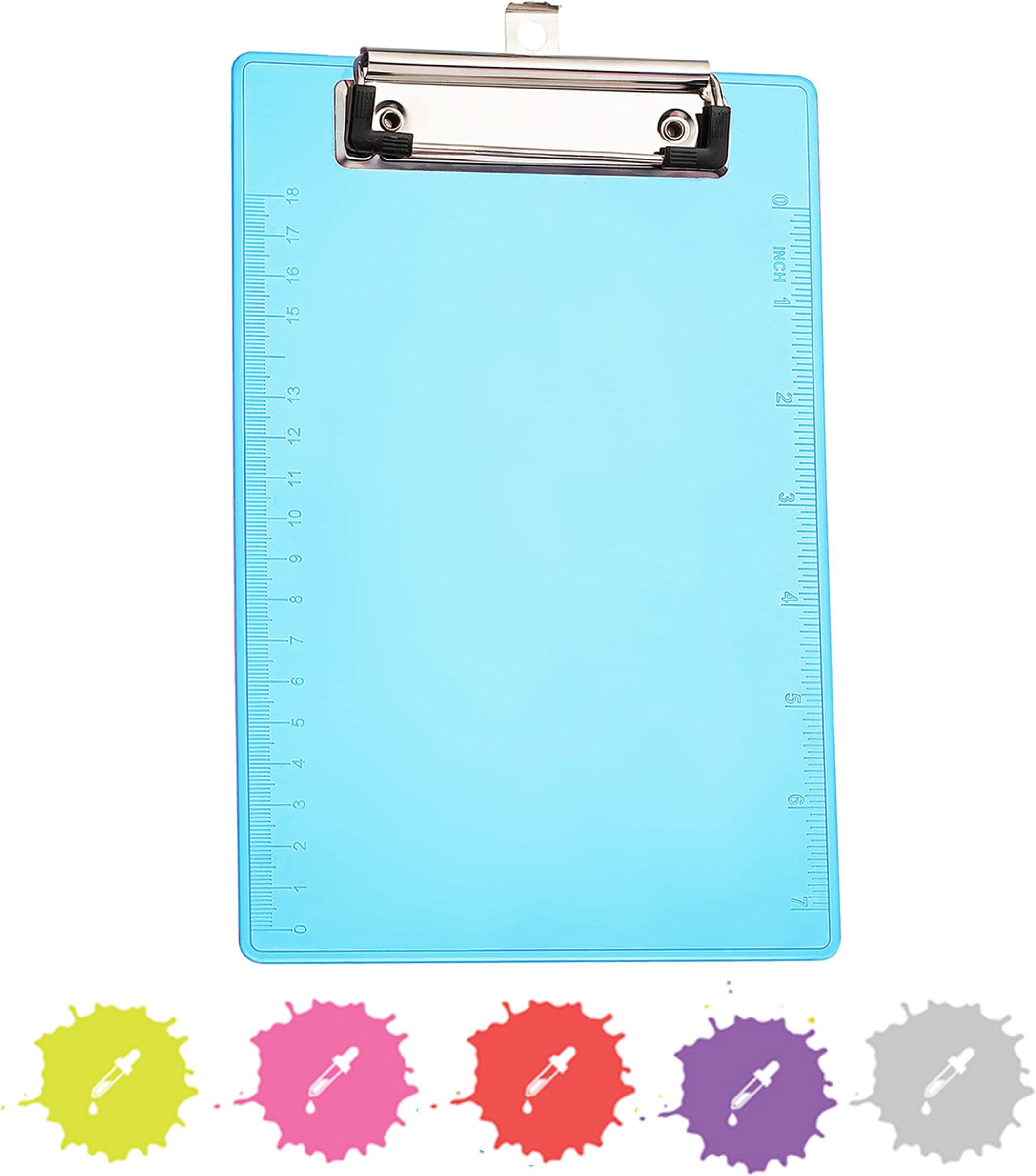Mity rain Plastic Colorful Mini Clipboard, Pretty Cute