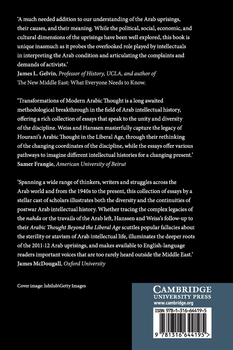 Arabic Thought against the Authoritarian Age: Towards an Intellectual History of the Present