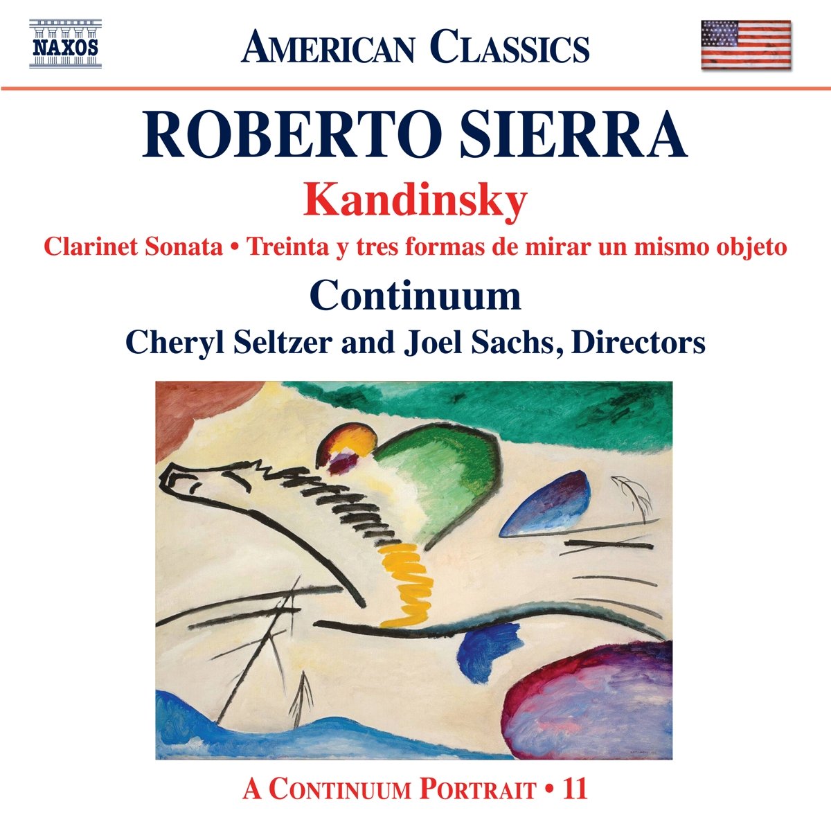 Sierra: Kandinsky; Clarinet Sonata; Treinta y tres formas de mirar un mismo objeto