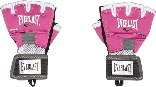 Guantes Evergel para mujer, color rosa Everlast