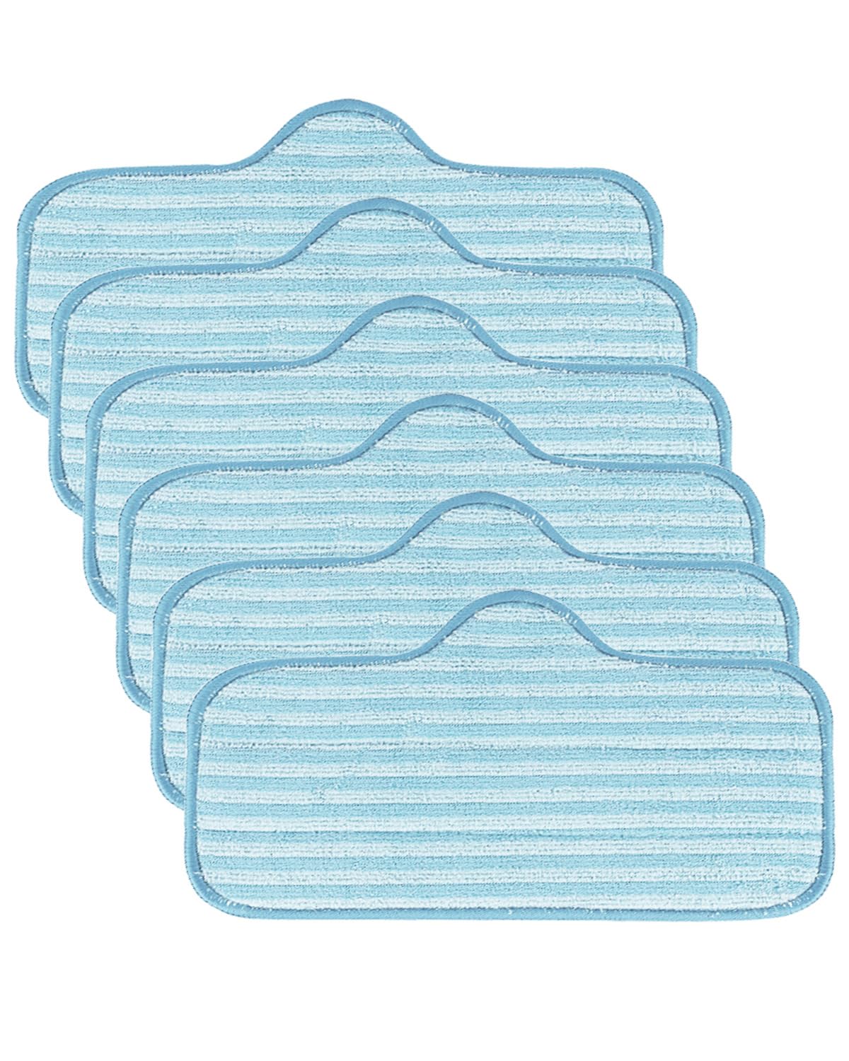 KEEPOW - Confezione da 6 cuscinetti in microfibra per pulizia, compatibili con Dupray Neat Steam Cleaner