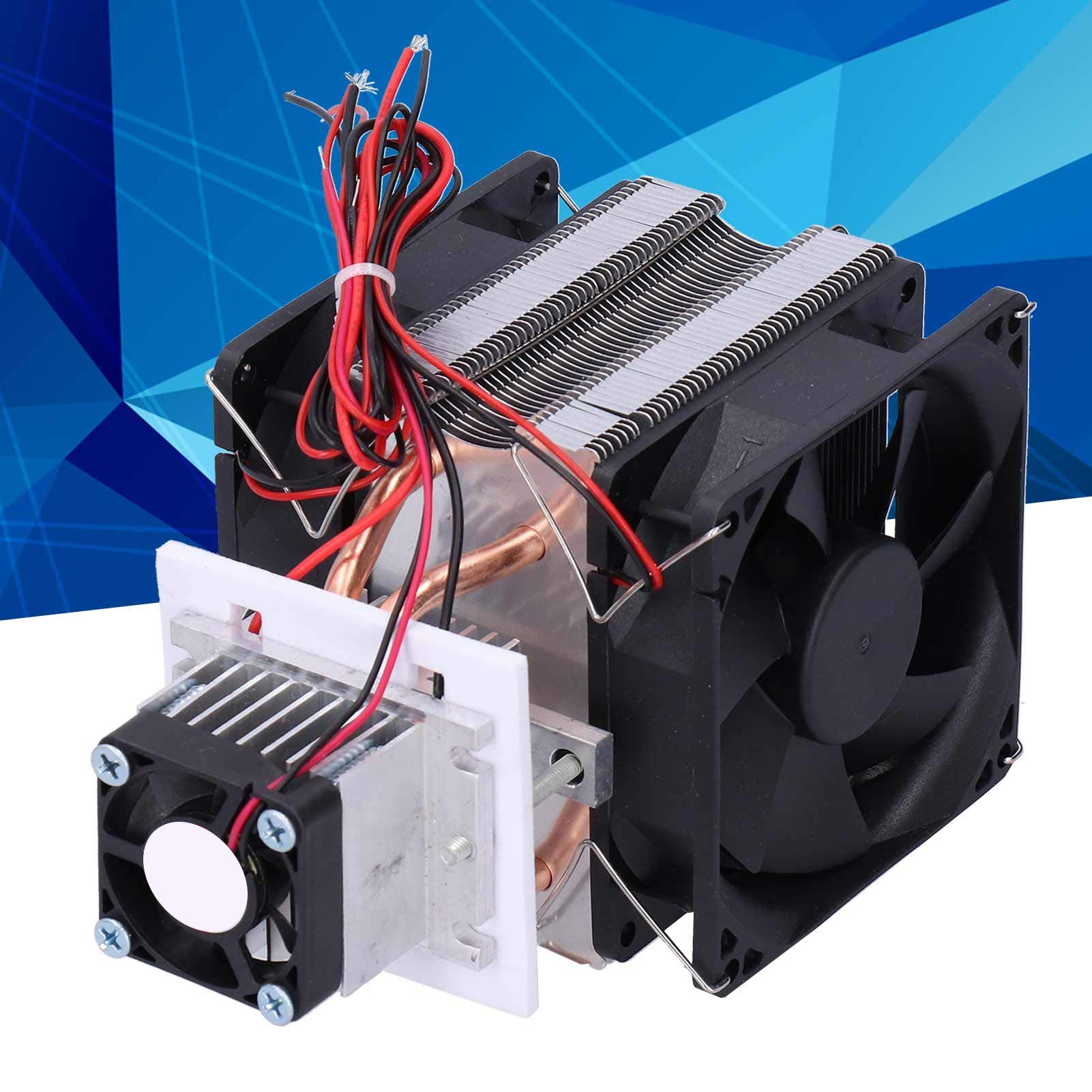 Chłodnica jednordzeniowa DIY Półprzewodnikowy system chłodniczy 12 V 72 W Termoelektryczne urządzenie chłodzące do lodówek i sprzętu laboratoryjnego DIY do samodzielnego montażu