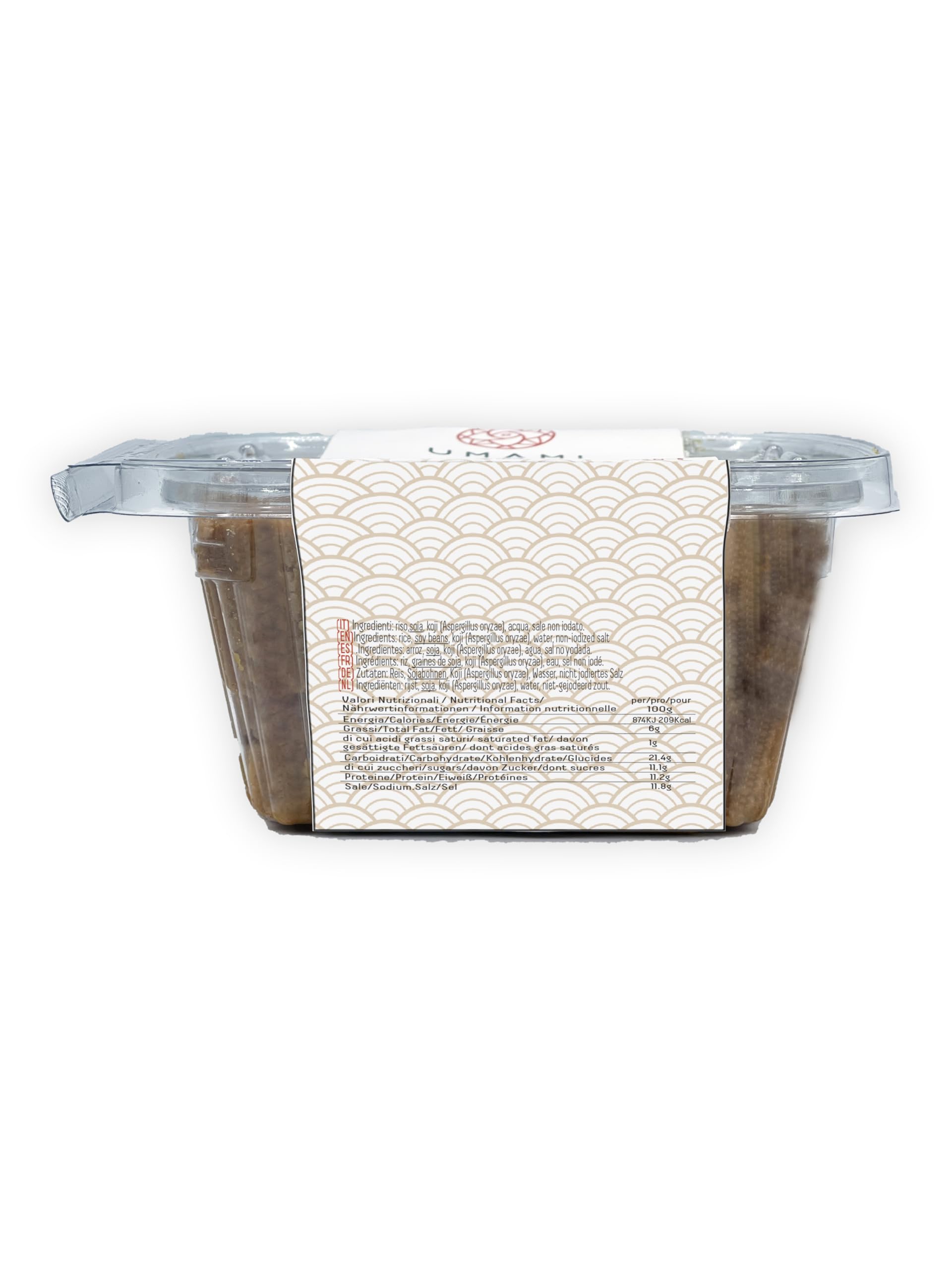Umami Shiro Miso Japonés 500g - Pasta de Miso Blanco Artesanal - Producida en Japón