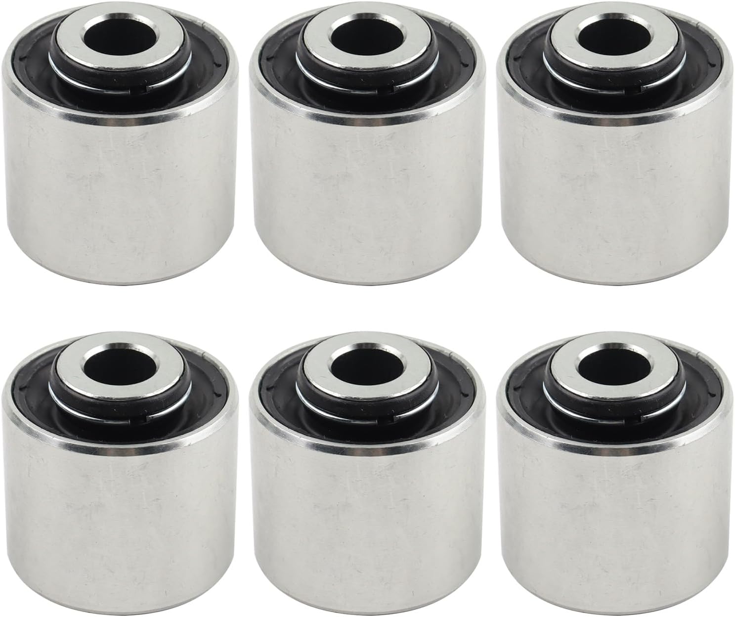 MUCO New Suspension Lower Rear Control Arm Knuckle Bushing Kit 540-168 for Jeep Cherokee 2014 1516 17 18 19 20 2021 Steering Knuckle Bushings 6pcS